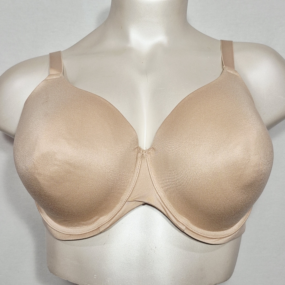 44DDD Auden Superstar Lightly Lined T-Shirt‎ Underwire Bra Beige NWT